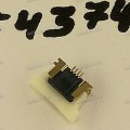 Разъём FFC FPC 4P 0.5 2H R/A SMT (Asus p/n: 12018-00083500) ACES 50541-00401-002