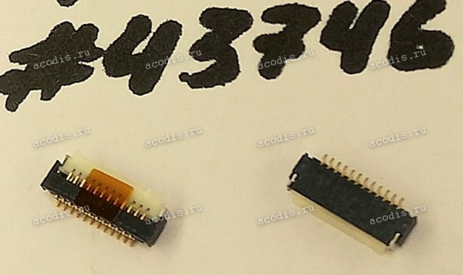 Разъём FFC FPC 12P 0.5MM R/A SMT (Asus p/n: 12018-00102500) ACES 50521-01241-001 Разъём FFC FPC 12P 0.5MM R/A SMT (Asus p/n: 12018-00102500) ACES 50521-01241-001