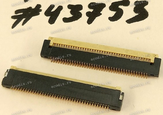 Разъём FFC FPC 40P 0.5MM R/A SMT (Asus p/n: 12018-00140900) ENTERY 6705K-Y40N-00L