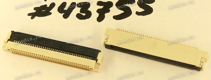 Разъём FFC FPC 40P 0.5 1.75H R/A SMT (Asus p/n: 12018-00142400) CVILUX CF61402D0R0-05-NH
