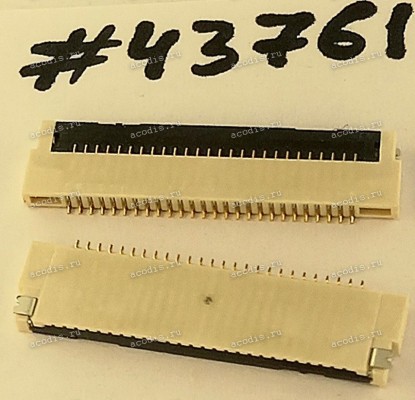 Разъём FFC FPC 26P 0.8MM 1.75H RA,SMT (Asus p/n: 12018-00200600) ACES 51617-02601-001