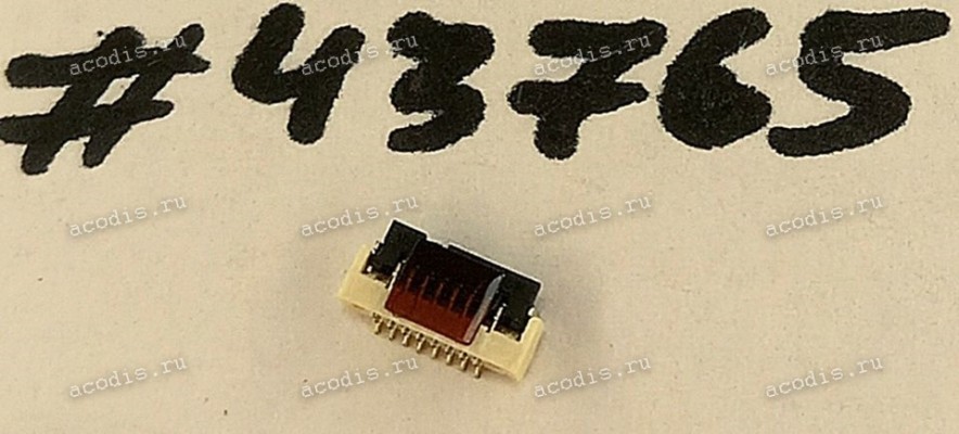 Разъём FFC FPC 8P 0.5MM R/A SMT (Asus p/n: 12018-00211000) ACES 51536-00841-001