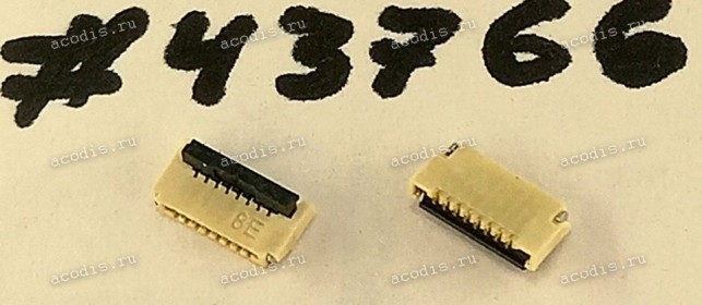 Разъём FFC FPC 8P 0.5MM R/A SMT (Asus p/n: 12018-00211600) ENTERY 6718K-Y08N-01L