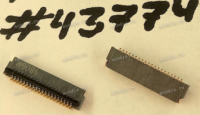 Разъём FFC FPC 20P 0.5 1.0H R/A 10G (Asus p/n: 12018-00221100) HRS FH34SRJ-20S-0.5SH(50)