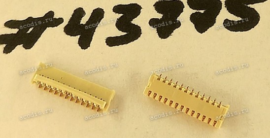 Разъём FFC FPC 25P 0.3 0.9H R/A SMT (Asus p/n: 12018-00261800) I-PEX 20527-025E-01