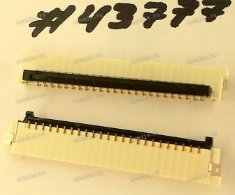 Разъём FFC FPC 24P 1.0MM 1.5H R/A,SMT (Asus p/n: 12018-00301500) ACES 51592-02401-001