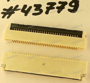 Разъём FFC FPC 30P 0.8MM,R/A(B),SMT (Asus p/n: 12018-00380000) ACES 51518-03001-001
