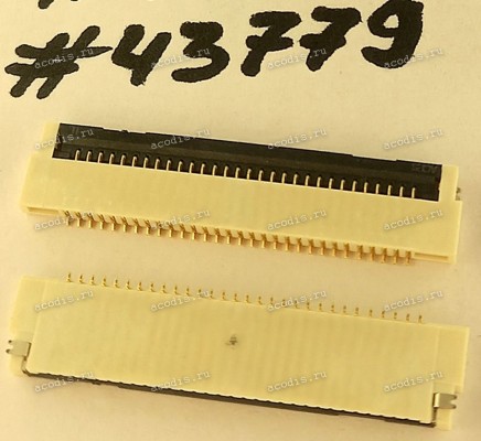 Разъём FFC FPC 30P 0.8MM,R/A(B),SMT (Asus p/n: 12018-00380000) ACES 51518-03001-001