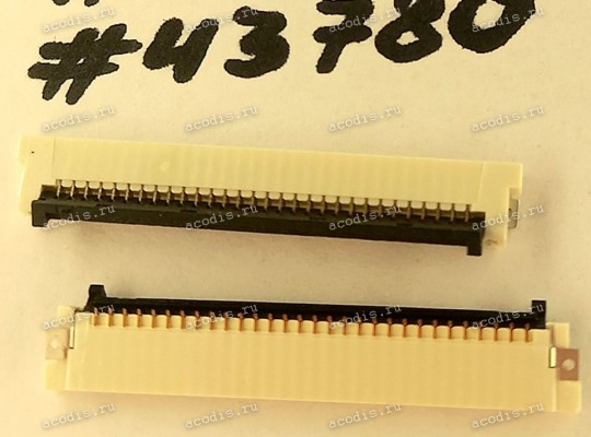 Разъём FFC FPC 30P 0.8MM R/A 1.5H SMT (Asus p/n: 12018-00380600) ACES 51591-0300N-001