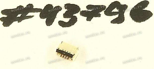 Разъём FFC FPC 4P 0.5 R/A SMT (Asus p/n: 12018-00900300) PEGATRON 1218-02B5000