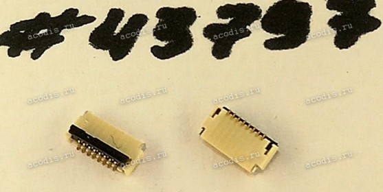 Разъём FFC FPC 8P 0.5MM R/A SMT (Asus p/n: 12018-00900500) PEGA 1218-02B7000
