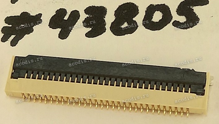 Разъём FFC FPC 30P 0.8 1R FR(P0.8,H2.0) SMT (Asus p/n: 12018-01001100) QCI DFFC30FR166 Разъём FFC FPC 30P 0.8 1R FR(P0.8,H2.0) SMT (Asus p/n: 12018-01001100) QCI DFFC30FR166