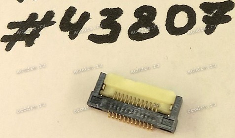 Разъём FFC FPC 12P 0.5 1.8H (Asus p/n: 12018-01001700) QCI DFFC12FR121