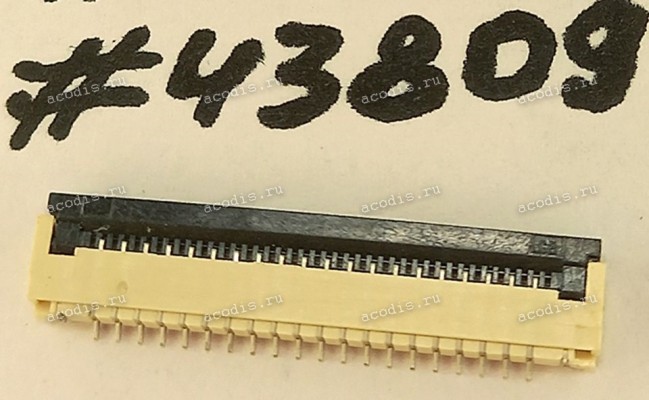 Разъём FFC FPC 20P 1.0 2H R/A SMT (Asus p/n: 12018-01010100) BYD 12094014-00