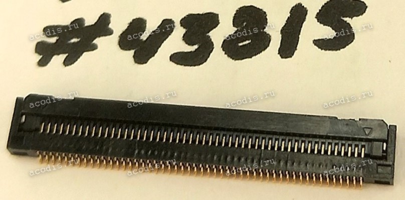 Разъём FFC FPC 50P 0.5MM(T) R/A SMT (Asus p/n: 12018-00490500) ACES 51540-05041-001 Разъём FFC FPC 50P 0.5MM(T) R/A SMT (Asus p/n: 12018-00490500) ACES 51540-05041-001