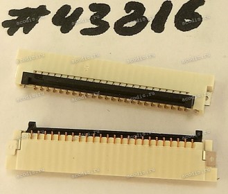 Разъём FFC FPC 24P 0.8 1.5H R/A SMT (Asus p/n: 12018-00570100) ACES 51591-02401-001
