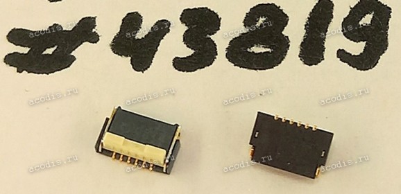 Разъём FFC FPC 6P 0.5MM R/A SMT (Asus p/n: 12G183400628) PANASONIC AYF530635