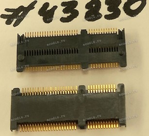 Разъём M2 NGFF KEY-E 75P 0.5MM 2.15H SMT (Asus p/n: 12003-00071300) KYOCERA 246411067101894E