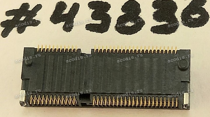 Разъём M2 NGFF KEY-E 75P 0.5 4H STD R/A (Asus p/n: 12003-00160100) ARGOSY NASE0-S6701-TS40A