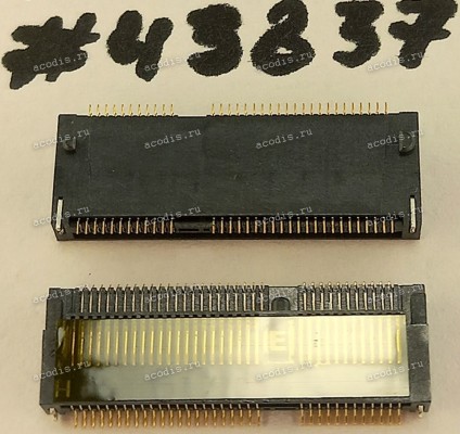 Разъём M2 NGFF KEY-E 75P 0.5 3H STD R/A (Asus p/n: 12003-00160400) FOXCONN AS0BC21-S30BE-MH