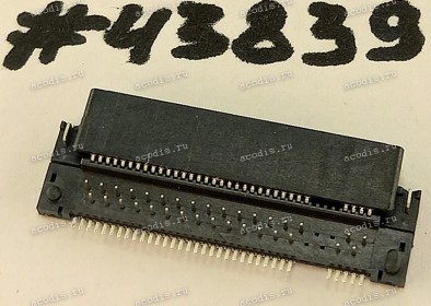 Разъём M2 NGFF KEY-M 75P 0.5 1.5H SUNK (Asus p/n: 12003-00162400) ARGOSY NASM0-A6701-TS15A
