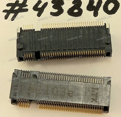 Разъём M2 NGFF KEY-M 75P 0.5 5H STD R/A (Asus p/n: 12003-00162500) ARGOSY NASM0-S6701-TS50A Разъём M2 NGFF KEY-M 75P 0.5 5H STD R/A (Asus p/n: 12003-00162500) ARGOSY NASM0-S6701-TS50A