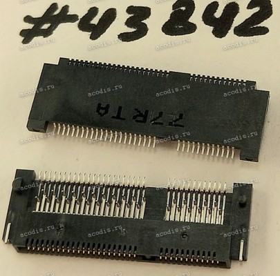 Разъём M2 NGFF KEY-E 75P 0.5 1.2H SUNK (Asus p/n: 12003-00164800) FOXCONN AS0BC56-S00PE-7H