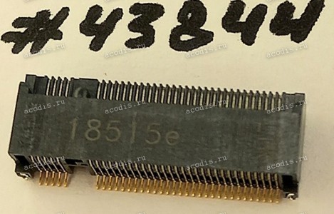 Разъём M2 NGFF 75P 2R FR(P0.5,H5) SMT (Asus p/n: 12003-00260200) QCI DFHS75FR307