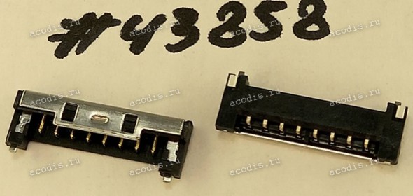 Разъём WtoB CON 8P 1.5MM 2.3H R/A SMT (Asus p/n: 12017-00080700) SINGATRON 2WA1631-008111F for Asus A409, A501L, A509, A512, A512D, A512DA, A512FA, A512FB, A512FL, A512JA, B1502CVA, D1401, D409, D509, D515DA, E1504FA, E406, E407, E409, F409, F509, F512, F