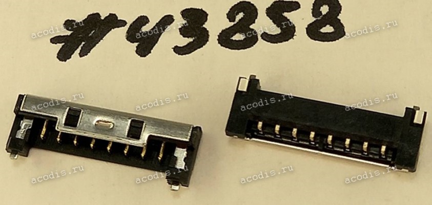 Разъём WtoB CON 8P 1.5MM 2.3H R/A SMT (Asus p/n: 12017-00080700) SINGATRON 2WA1631-008111F for Asus A409, A501L, A509, A512, A512D, A512DA, A512FA, A512FB, A512FL, A512JA, B1502CVA, D1401, D409, D509, D515DA, E1504FA, E406, E407, E409, F409, F509, F512, F