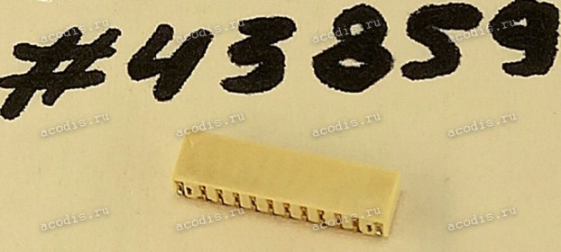 Разъём WtoB CON 10P 0.8MM 1.7H R/A SMT (Asus p/n: 12017-00110100) ENTERY 4260K-F10N-00R