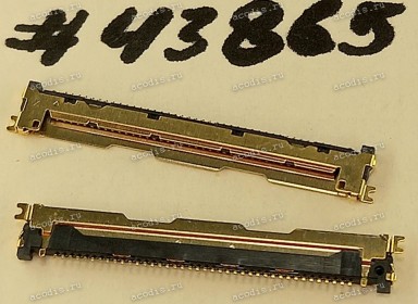 Разъём WtoB CON 40P 0.5MM 1.0H RA SMT (Asus p/n: 12017-00181200) ACES 51473-0400M-001