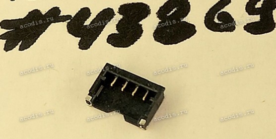 Разъём WtoB CON 4P 1.2MM R/A SMT (Asus p/n: 12017-00340300) TARNG YU TU1202WNV-040001H16
