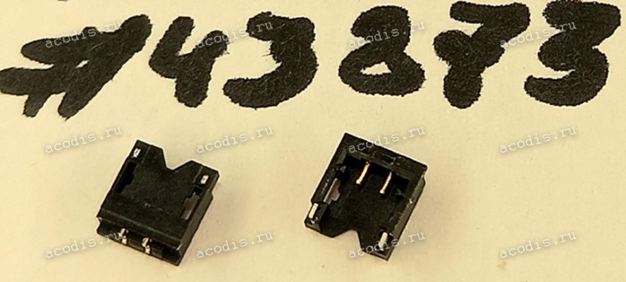 Разъём WtoB CON 2P 1.2MM 1.45H RA SMT (Asus p/n: 12017-00530100) ACES 50269-00201-001