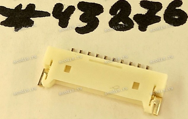 Разъём WtoB CON 10P 1.25 1.85H SMT (Asus p/n: 12017-01020000) BYD 12103624-00