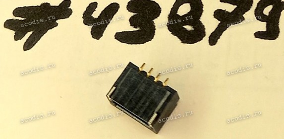 Разъём WtoB CON 4P 1.0 R/A (Asus p/n: 12017-01200700) COMPAL SP02001S900