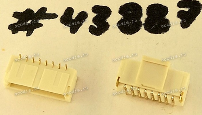 Разъём WtoB CON 8P 1.0MM S/T SMT (Asus p/n: 12G170010084) ACES 87212-08G0