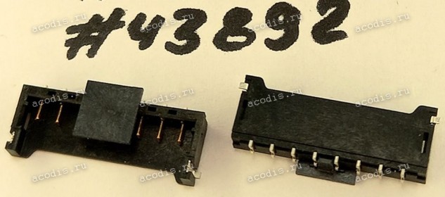 Разъём WtoB CON 8P 2.0mm R/A SMT (Asus p/n: 12G171110083) ACES 50469-00872-001