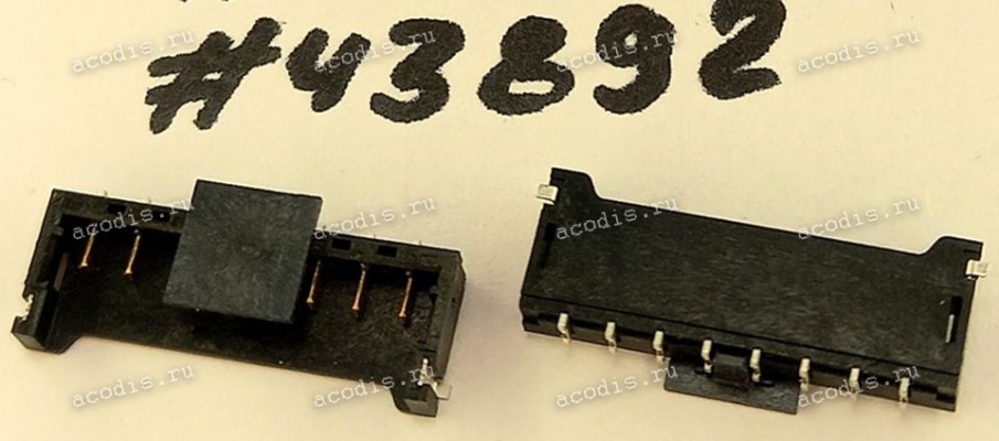 Разъём WtoB CON 8P 2.0mm R/A SMT (Asus p/n: 12G171110083) ACES 50469-00872-001
