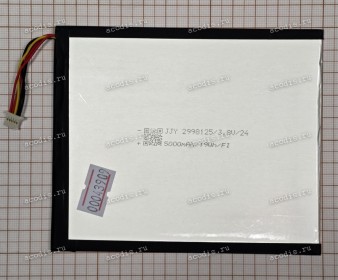АКБ Digma K10 DA1C0P01, K10 PLUS DA1C0P02 (JJY 2998125  3,8V 5000mAh 19Wh разъем 5pin, SP47370) new
