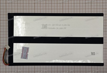АКБ Digma Pro Wave TA2D5P02, TA3D5P01, TA3E5P01 (JJ 28115140, SP61070) 3.8V 7000mAh 26.Wh FF 5 pin new