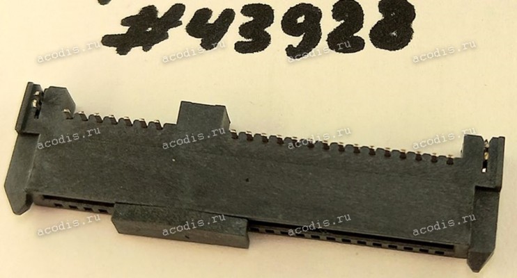 Разъём SATA CON 22P 1.27MM,R/A,DIP (Asus p/n: 12015-00017900) ALLTOP C166CA-12205-L