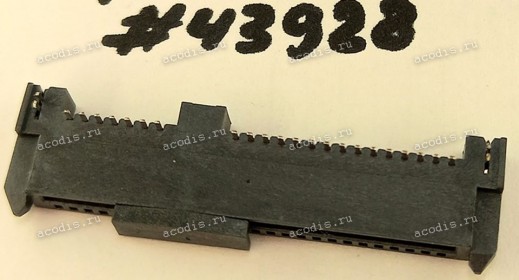 Разъём SATA CON 22P 1.27MM,R/A,DIP (Asus p/n: 12015-00017900) ALLTOP C166CA-12205-L