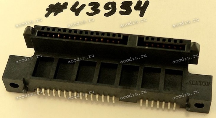 Разъём SATA CON 22P10.2CH REV R/A SMT (Asus p/n: 12015-00294300) ALLTOP C166LM-12239-L