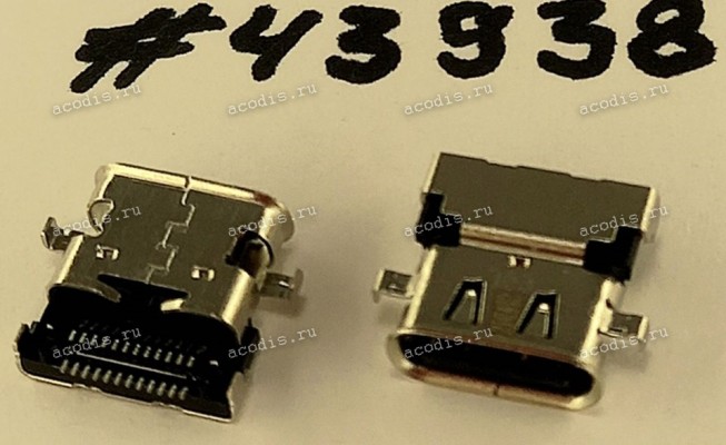 Разъём USB3.1C CON 24P 2R FR(H1.59) SMD (Asus p/n: 12013-00102000) QCI DFHS24FR762