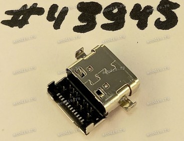 Разъём USB CON TYPE C 24P -1.22CH SUNK R/A SMT G2 (Asus p/n: 12013-00179400) ACES 31839-0240D-Z01