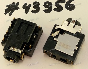 Разъём Audio JACK 6P R/A (Asus p/n: 12014-011208RR) COMPAL DC23000M200 PJ588-F07J1BE-J
