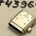 Разъём USB3.1 CON TYPE C 24P SUNK (Asus p/n: 12013-00240100) HUABEI HQ11900519000