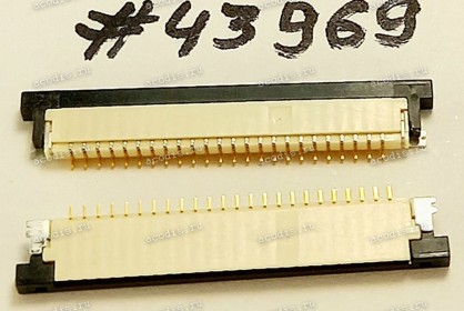Разъём FFC FPC 24P 1.0MM R/A(B) SMT (Asus p/n: 12G18210240A)