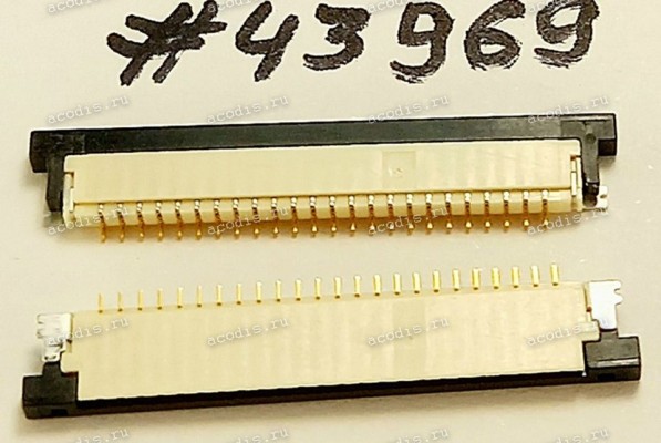 Разъём FFC FPC 24P 1.0MM R/A(B) SMT (Asus p/n: 12G18210240A)